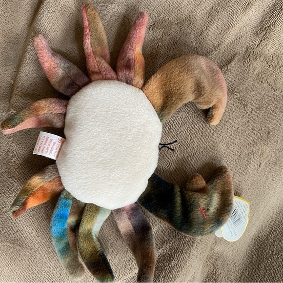 Claude the crab beanie baby - Picture 8 of 13